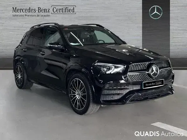 Usado Mercedes GLE400 330 CV (242 kW) 2021 Negro obsidiana SUV