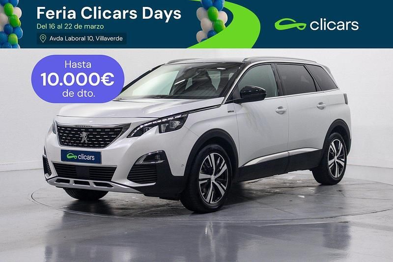Usado Peugeot 5008 GT-line 130 CV (95 kW) 2020 Blanco SUV