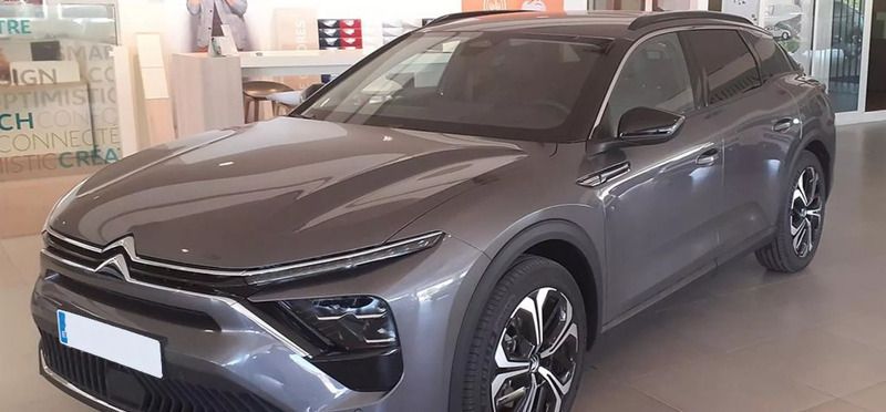 Evl gris platinium Usado 2022 Citroën C5 X Shine Berlina | 26.920 € (Super precio) - Imagen 1/4