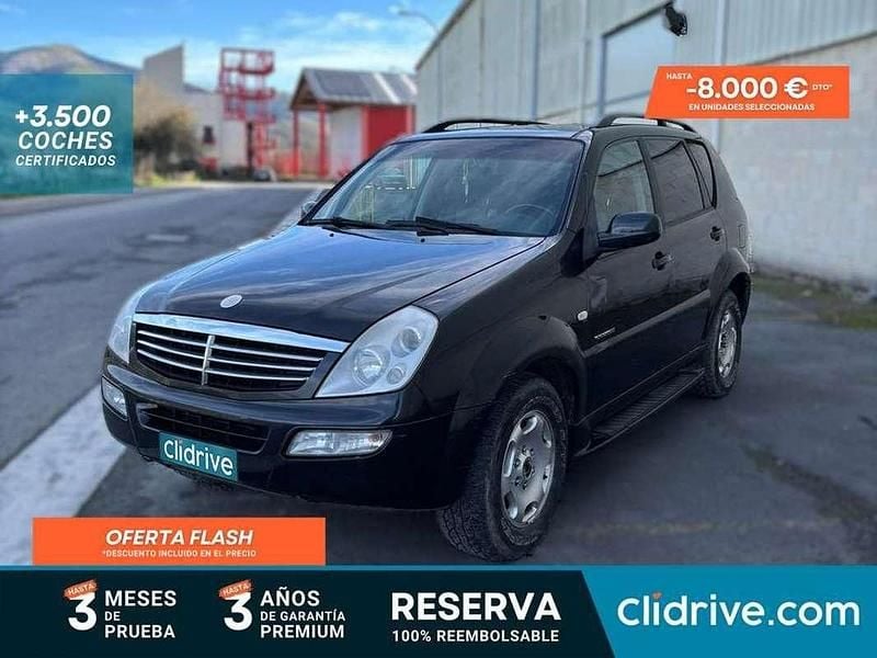 Usado Ssangyong (KGM) Rexton Limited 160 CV (117 kW) 2005 Negro SUV