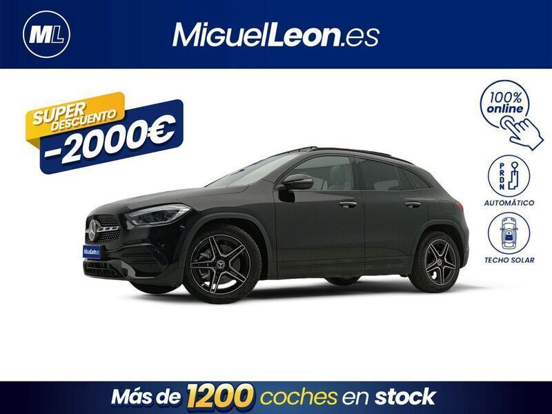 Negro Usado 2021 Mercedes GLA250 AMG SUV | 36.985 € (Precio justo) - Imagen 1/3