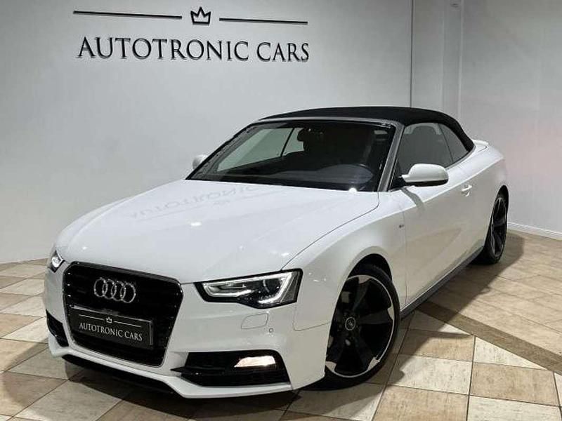 Usado Audi A5 Cabriolet S-Line 190 CV (139 kW) 2016 Blanco Descapotable