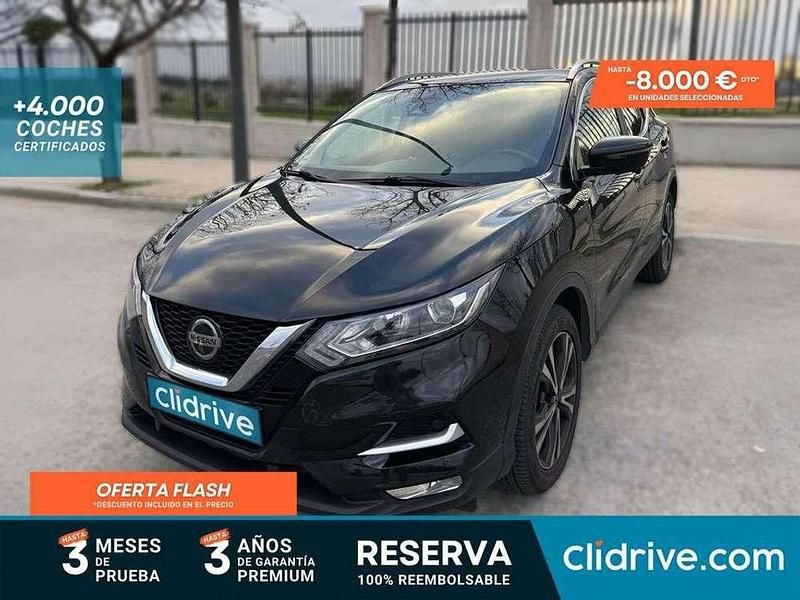 Usado Nissan Qashqai N-Connecta 110 CV (80 kW) 2018 Negro SUV