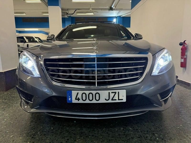 Usado Mercedes S350 258 CV (189 kW) 2017 Gris Berlina