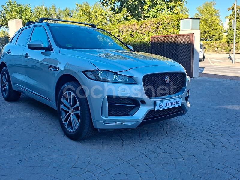 Gris / plata Usado 2016 Jaguar F-Pace R-Sport SUV | 23.990 € (Un poco caro) - Imagen 1/4