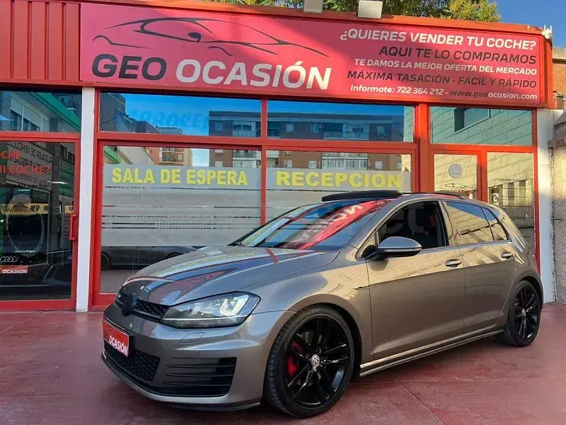 Usado VW Golf VII GTD 184 CV (135 kW) 2016 Gris / plata Berlina