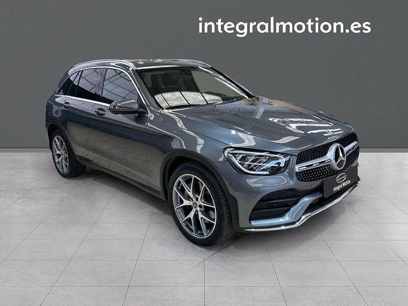Usado Mercedes GLC220 194 CV (142 kW) 2021 Gris SUV