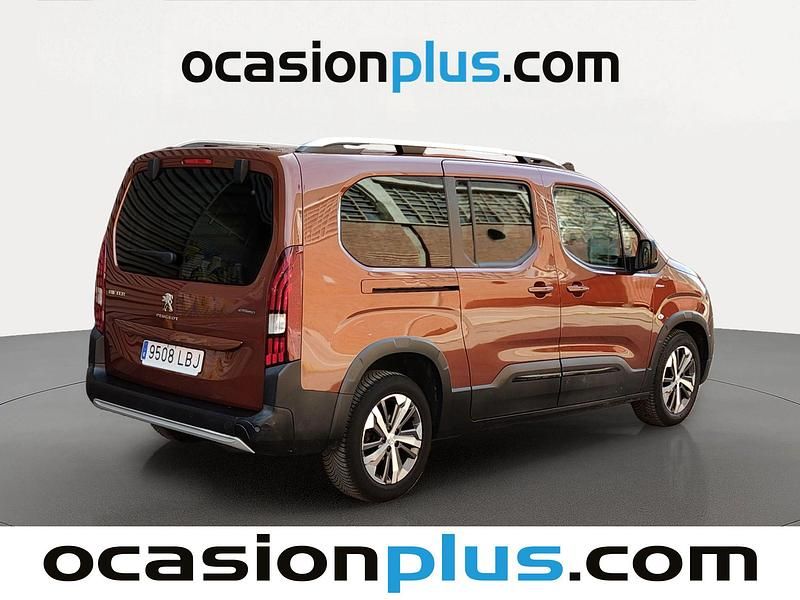 Usado Peugeot Rifter GT-line 131 CV (96 kW) 2019 Marrón Monovolumen