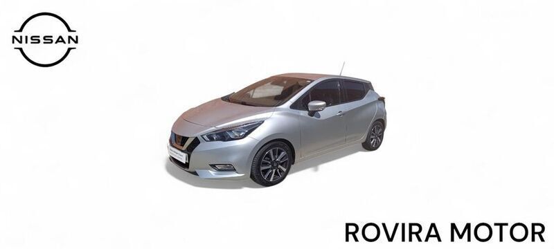 Platinum silver (metalizado) Usado 2018 Nissan Micra Acenta Utilitario | 10.500 € (Precio justo) - Imagen 1/4