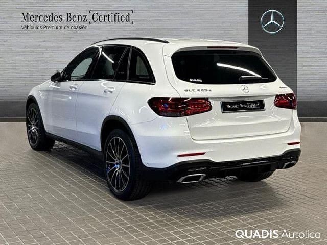 Usado Mercedes GLC220 194 CV (142 kW) 2020 Blanco SUV