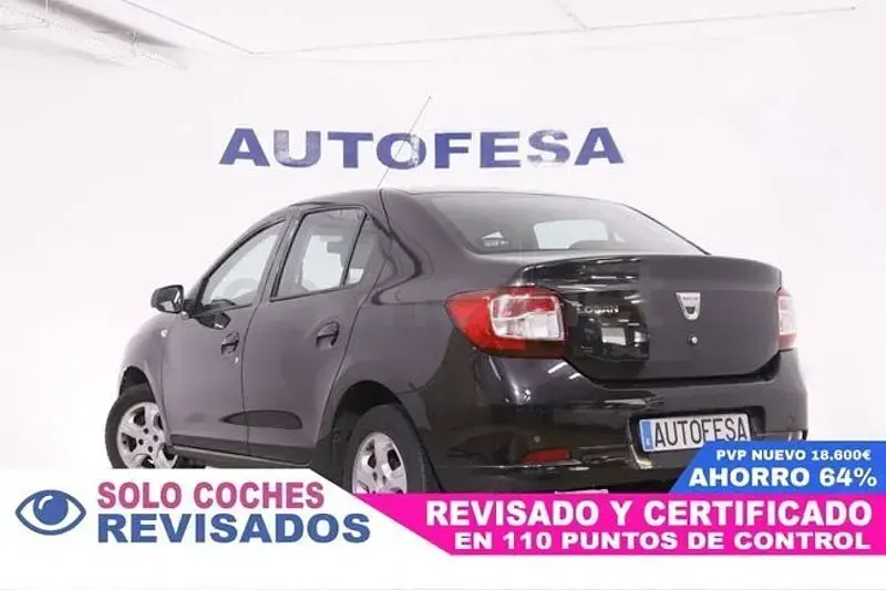 Usado Dacia Logan Lauréate 90 CV (66 kW) 2013 Negro Berlina