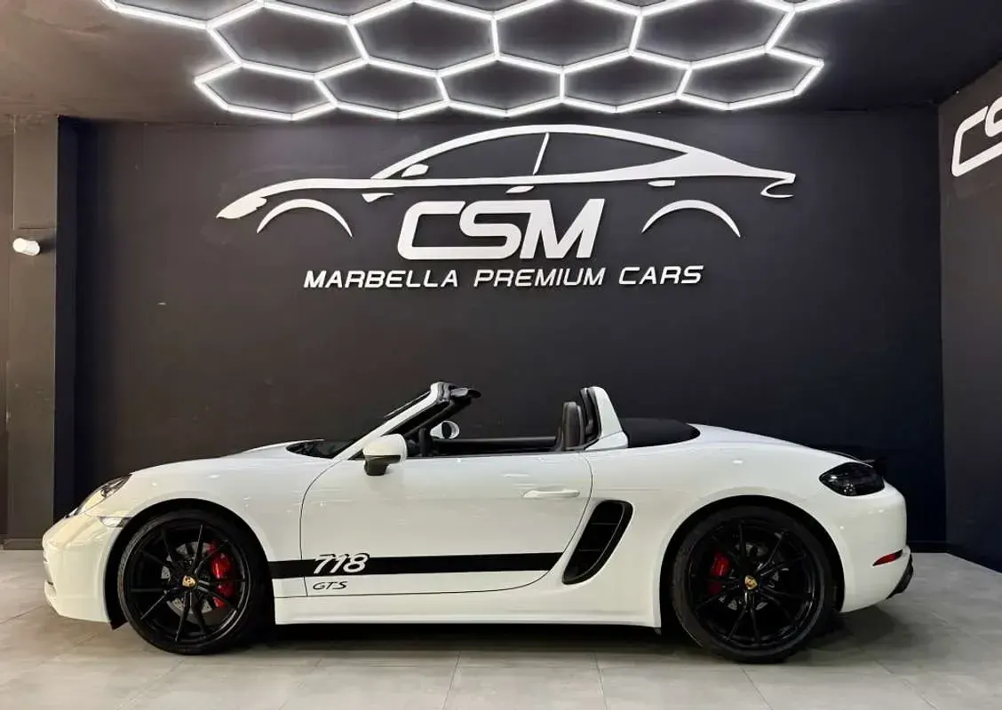 Usado Porsche Boxster GTS 366 CV (269 kW) 2018 Blanco Descapotable