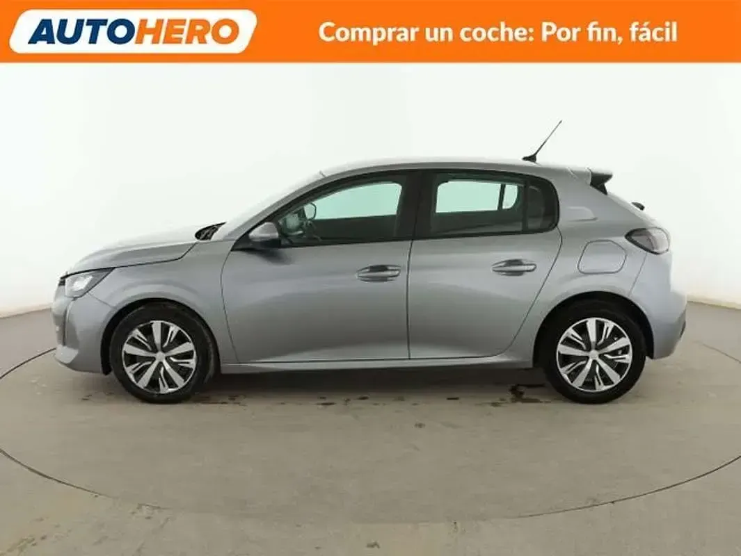 Usado Peugeot 208 Active 102 CV (75 kW) 2020 Gris Utilitario