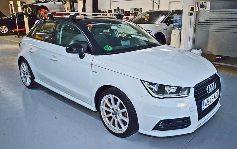 Usado Audi A1 Sportback S-Line 95 CV (69 kW) 2018 Blanco Utilitario