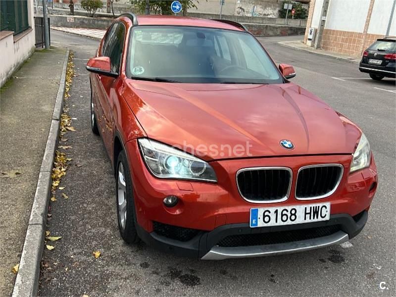 Usado BMW X1 143 CV (105 kW) 2014 Granate SUV
