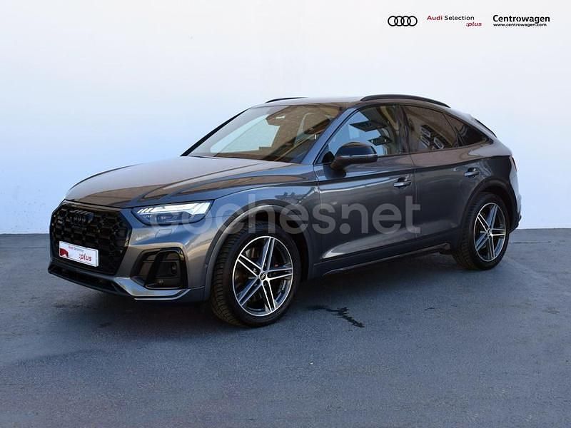 Gris / plata Usado 2021 Audi Q5 Sportback Advanced SUV | 55.519 € (Un poco caro) - Imagen 1/4