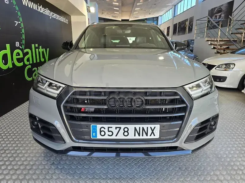 Usado Audi SQ5 S-Line 354 CV (260 kW) 2018 Gris / plata SUV