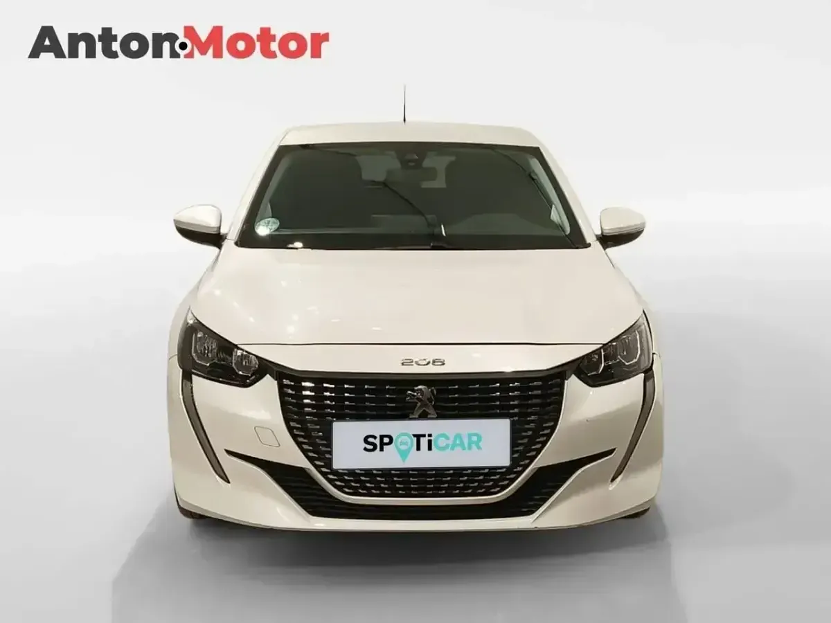 Usado Peugeot 208 Style 100 CV (73 kW) 2021 Blanco Utilitario