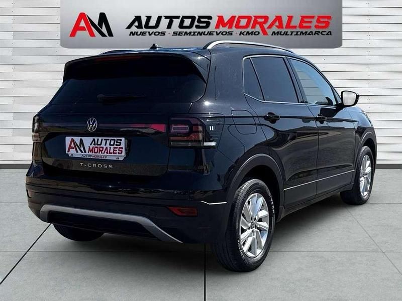 Usado VW T-Cross Advance 110 CV (80 kW) 2021 Negro SUV