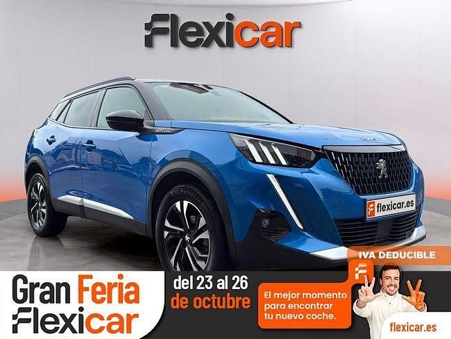 Azul Usado 2020 Peugeot 2008 GT-line SUV | 17.490 € (Precio justo) - Imagen 1/4