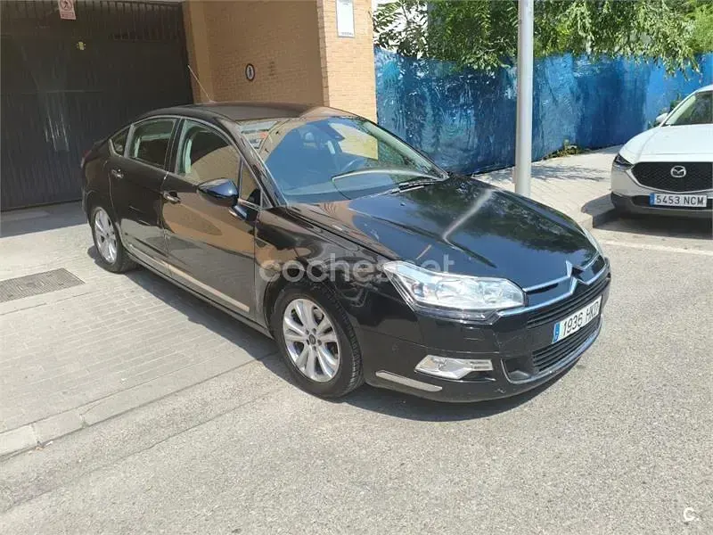 Usado Citroën C5 Seduction 112 CV (82 kW) 2012 Negro Berlina