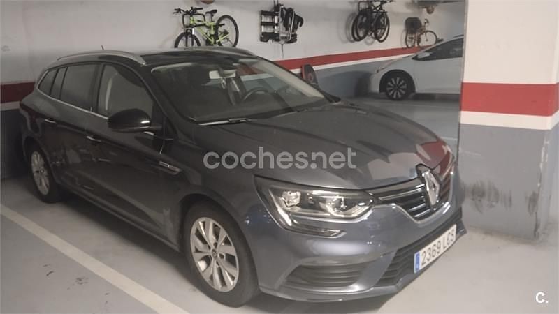Azul Usado 2019 Renault Mégane GrandTour LIMITED Familiar | 12.100 € (Precio justo) - Imagen 1/4