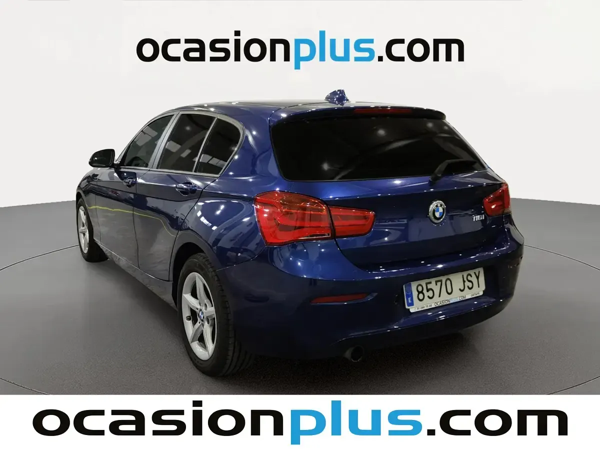 Usado BMW 116 109 CV (80 kW) 2016 Azul Utilitario