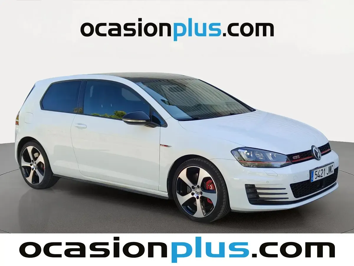 Usado VW Golf VII GTI 230 CV (169 kW) 2017 Blanco Utilitario