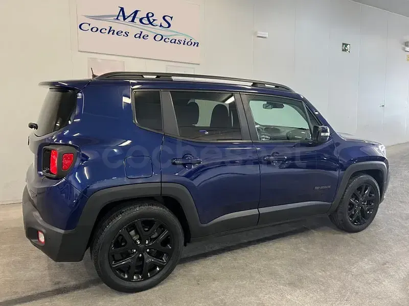 Usado Jeep Renegade Night Eagle 120 CV (88 kW) 2019 Azul SUV