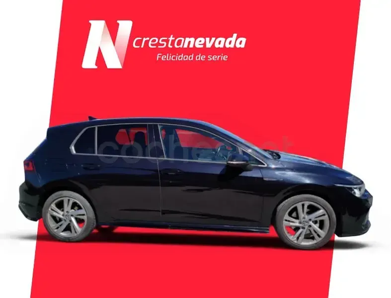 Usado VW Golf VII R-line 150 CV (110 kW) 2021 Negro Utilitario