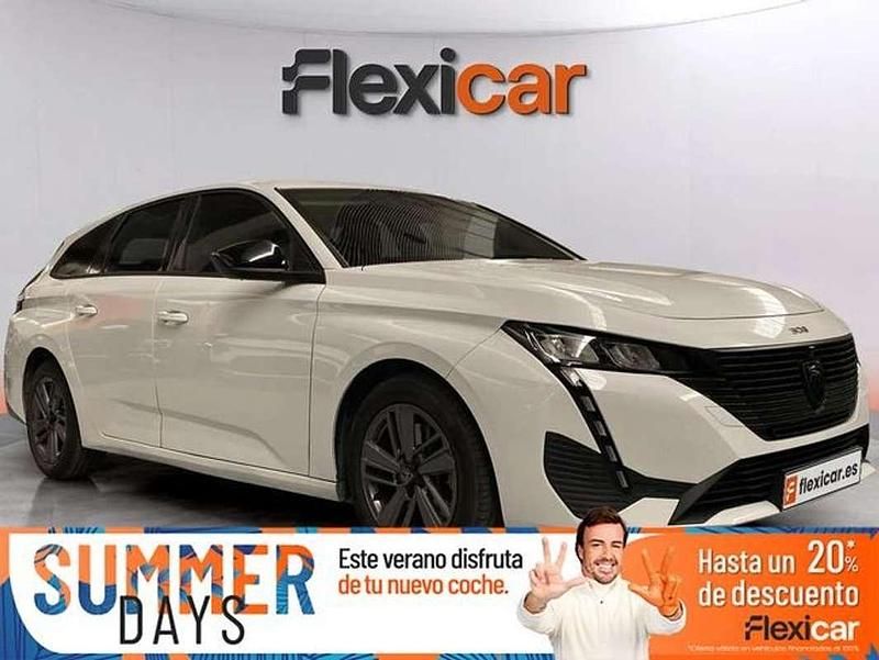 Blanco Usado 2022 Peugeot 308 Allure Familiar | 13.990 € (Buen precio) - Imagen 1/4