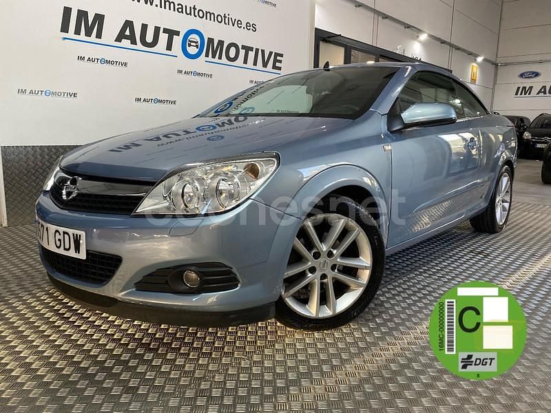 Azul Usado 2008 Opel Astra Cabriolet Cosmo Descapotable | 7990 € (Precio justo) - Imagen 1/4