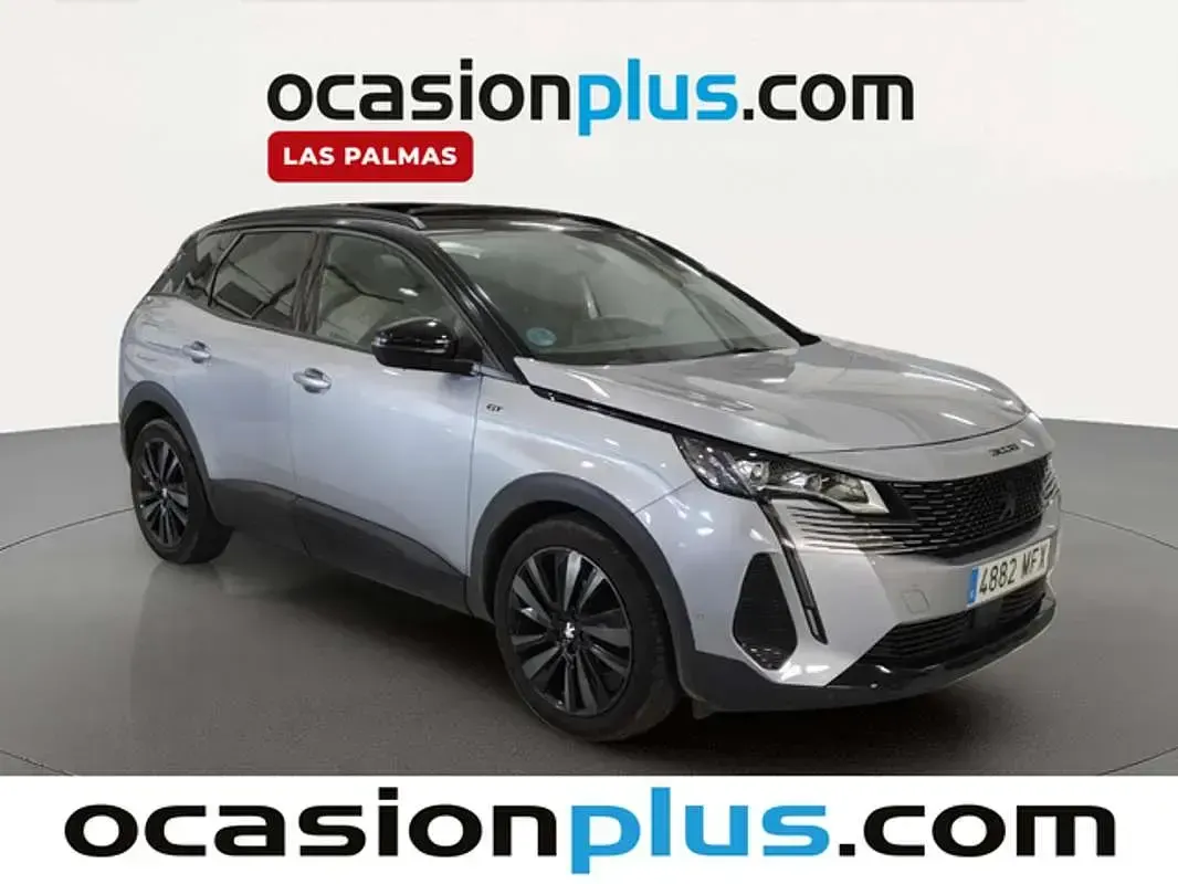 Usado Peugeot 3008 GT 131 CV (96 kW) 2023 Gris SUV