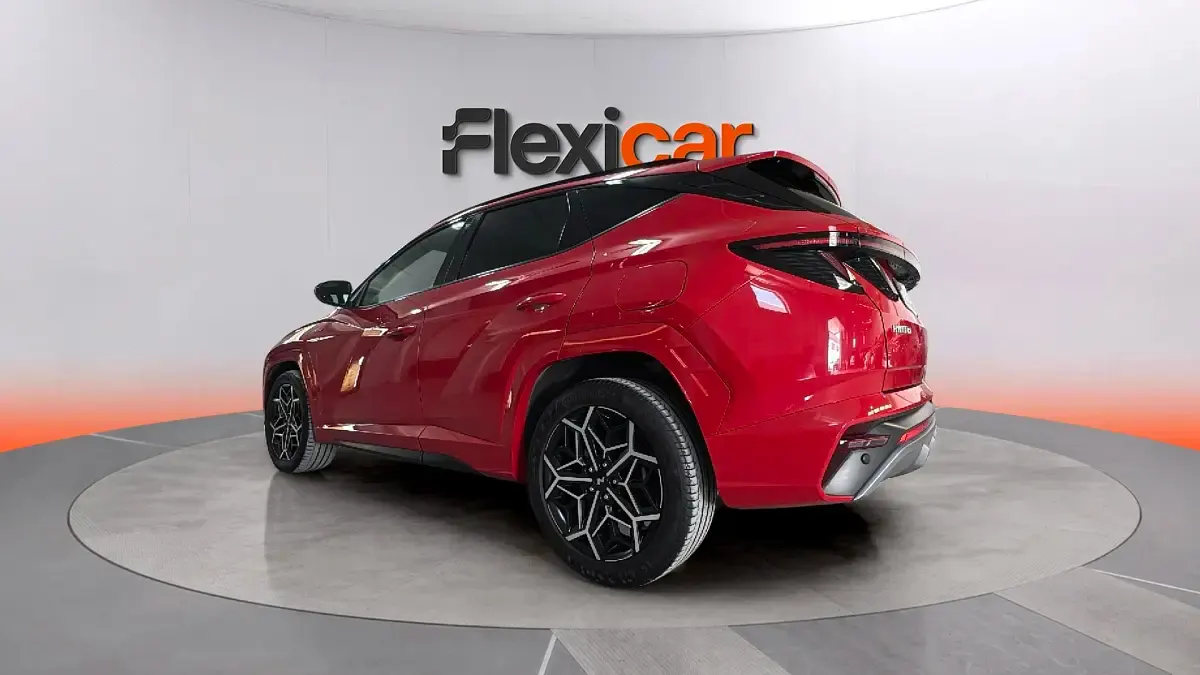 Usado Hyundai Tucson N Line 150 CV (110 kW) 2022 Rojo SUV
