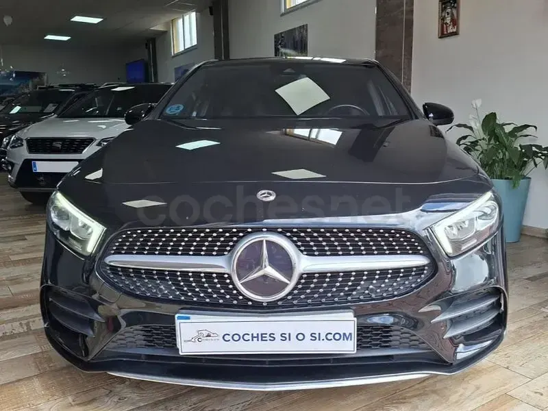 Usado Mercedes A200 150 CV (110 kW) 2022 Negro Berlina