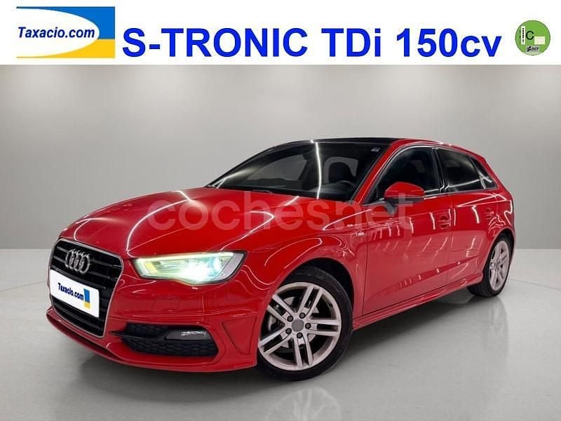 Rojo Usado 2016 Audi A3 Berlina | 13.500 € (Super precio) - Imagen 1/4