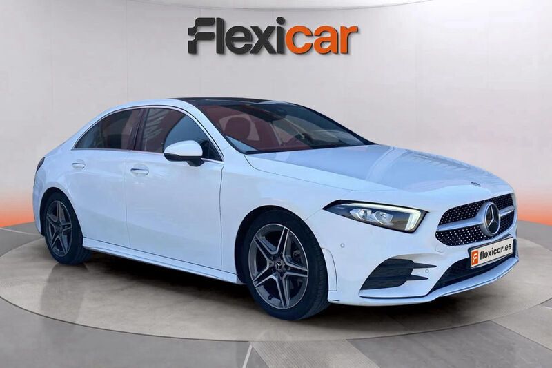 Blanco Usado 2021 Mercedes A200 Berlina | 24.470 € (Un poco caro) - Imagen 1/4