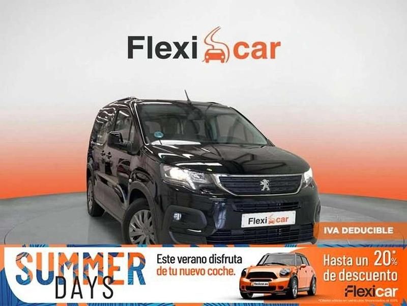 Negro Usado 2023 Peugeot Rifter Allure Monovolumen | 17.690 € (Super precio) - Imagen 1/4