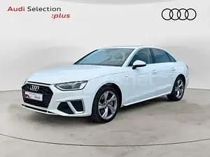 Usado Audi A4 S-Line 204 CV (150 kW) 2020 Blanco Berlina