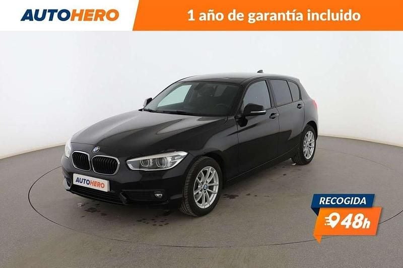 Negro Usado 2017 BMW 116 Efficient Dynamics Utilitario | 14.999 € (Precio justo) - Imagen 1/3