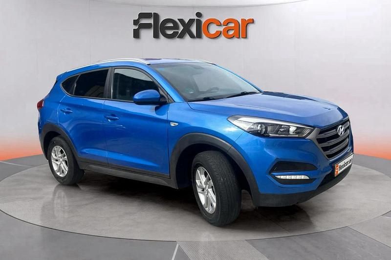 Azul Usado 2017 Hyundai Tucson SUV | 13.490 € (Precio justo) - Imagen 1/4