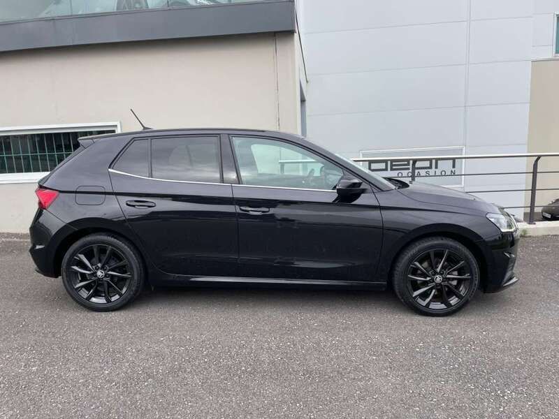 Usado Skoda Fabia Monte Carlo 110 CV (80 kW) 2022 Negro Utilitario