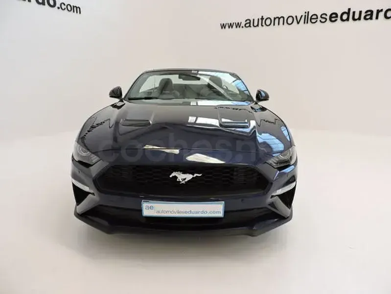 Usado Ford Mustang 290 CV (213 kW) 2019 Azul Descapotable