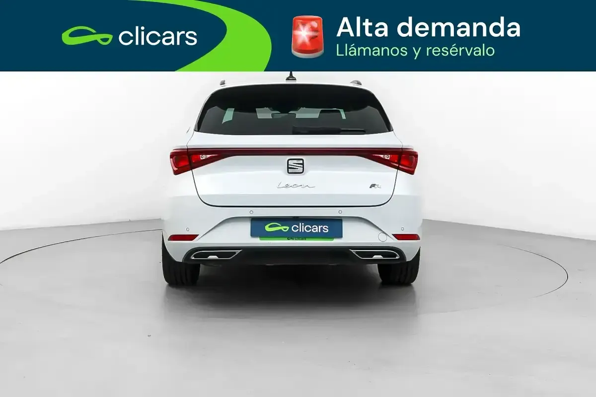 Usado Seat Leon FR 150 HP (110 kW) 2020 Branco Carrinha