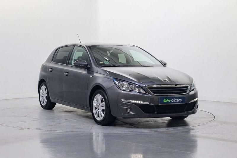 Usado Peugeot 308 Style 131 CV (96 kW) 2016 Gris Utilitario
