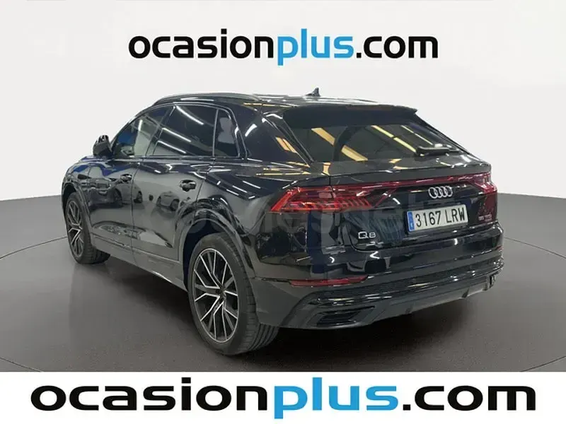 Usado Audi Q8 S-Line 340 CV (250 kW) 2021 Negro SUV