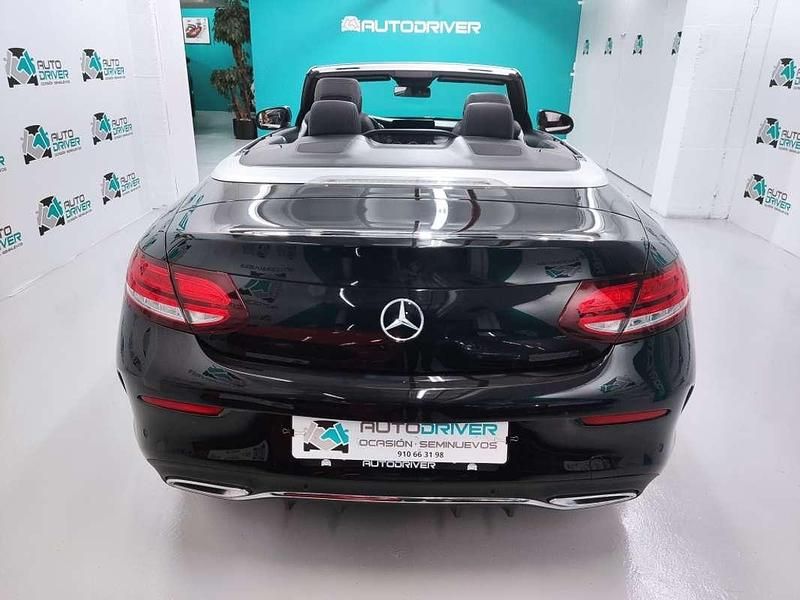Usado Mercedes C220 194 CV (142 kW) 2020 Negro Descapotable