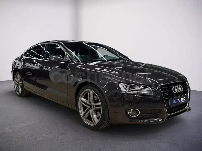 Usado Audi A5 Sportback 240 CV (176 kW) 2010 Gris / plata Utilitario
