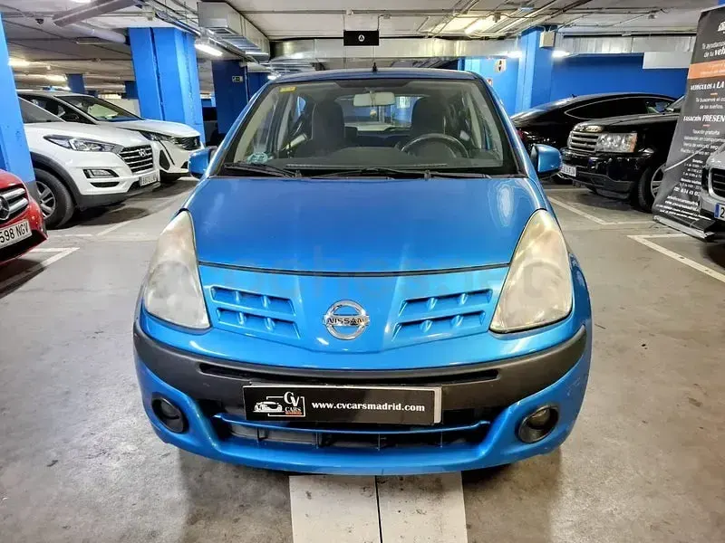 Begagnad Nissan Pixo Acenta 68 HK (50 kW) 2009 Blå Halvkombi