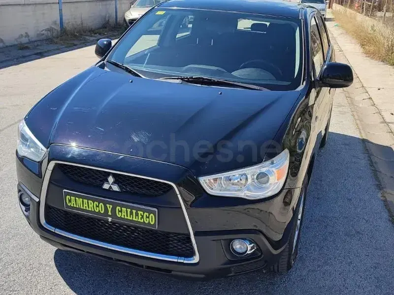 Usado Mitsubishi ASX 116 CV (85 kW) 2010 Negro SUV